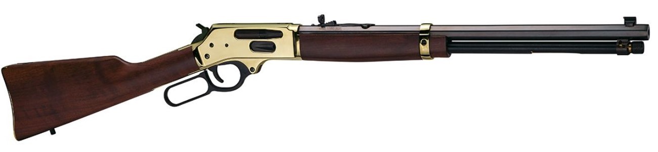 HENRY BRASS LEVER ACTION .30-30 WIN 5RD 20IN BARREL H009BG - Win Repeating Arms Promotion